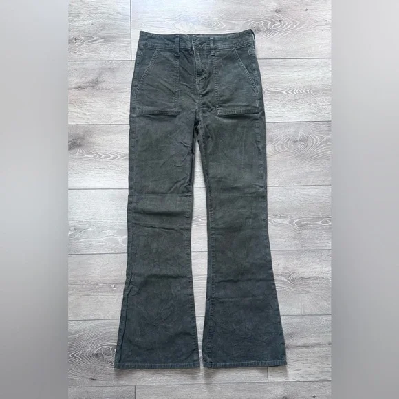 American Eagle Corduroy Super High Rise Flare Pants - Picture 5 of 15